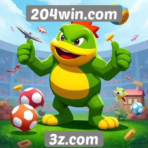 204win.com oferece diversificação em jogos online